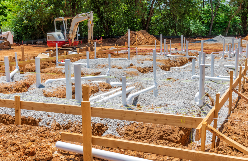 New Construction Plumbing - Bathtub Install