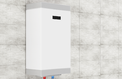 Water Heater - Finished Electric Tankless